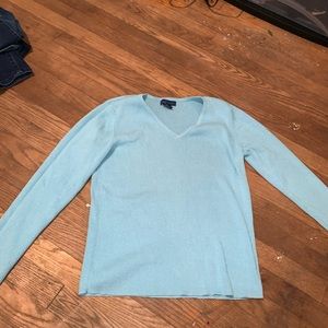 Blue Long Sleeve Sweater shirt